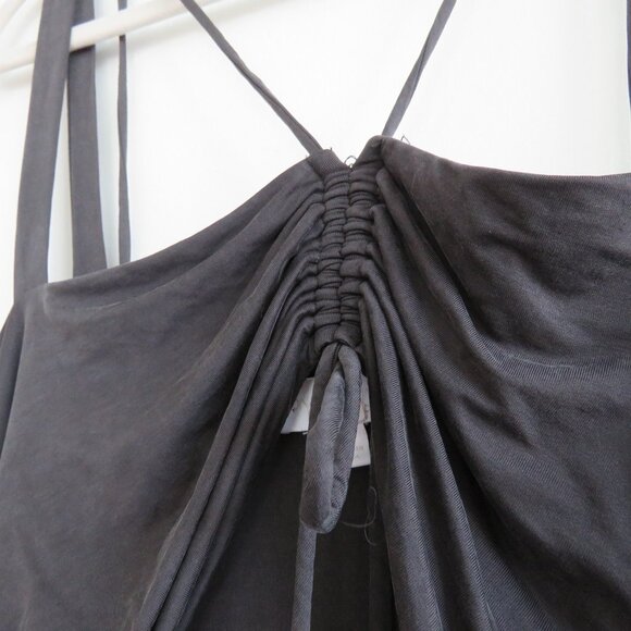 JONATHAN SIMKHAI Lucy Slinky Jersey Cutout Ruched Dress Evening Party - Size XL - Picture 9 of 15